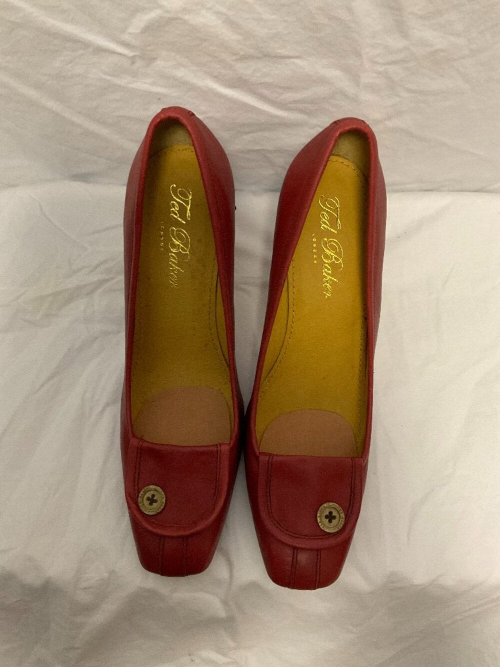 Ted Baker London Red Leather Heels
